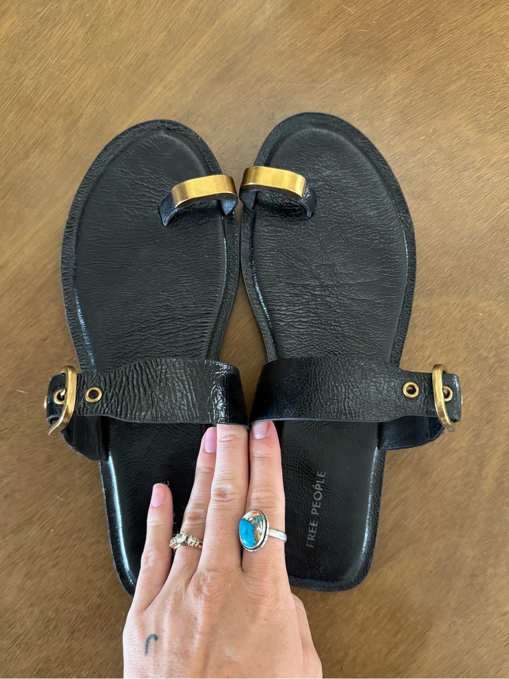 Free People Toe Ring Sandal | Temperature Rising - Picture 3 of 3